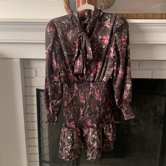 NWT Cinq a Sept Sakura Arabella Floral Mini Dress - Picture 9 of 16